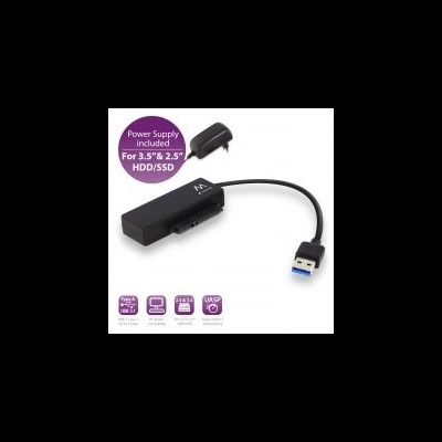 Adaptador USB 3.0 para SATA com fonte de alimentação incluída