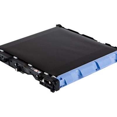 Suprimento para impressora preto e azul com superfície lisa