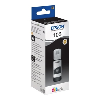 Embalagem de tinta Epson 103 preta para impressora