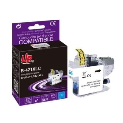 Cartucho de tinta compatível UP Print B-421XLC para impressoras Brother
