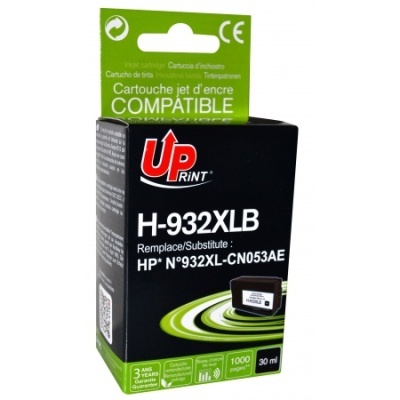 Embalagem de tinta compatível Up Print modelo H-932XLB 30 ml