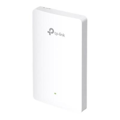 Dispositivo tp-link branco retangular com luz verde