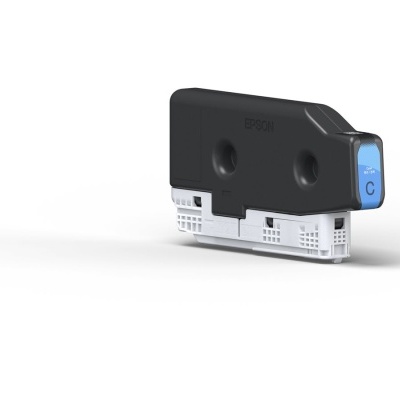 Cartucho de impressora Epson ciano preto com etiqueta azul