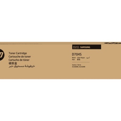 Caixa de toner HP para Samsung modelo D704S preta