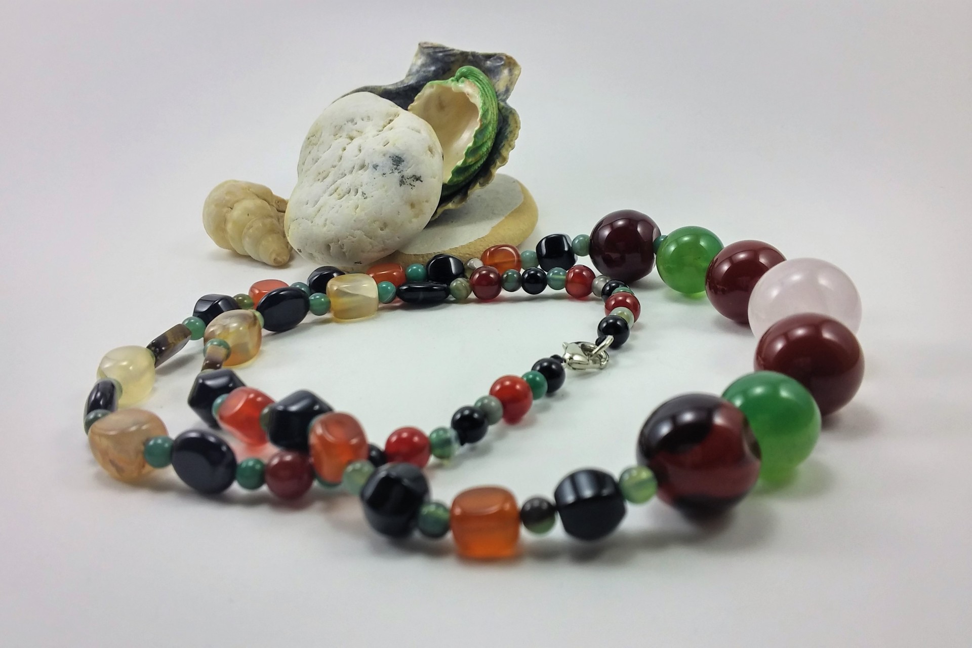 Colar de Ágata Colar de Ágata