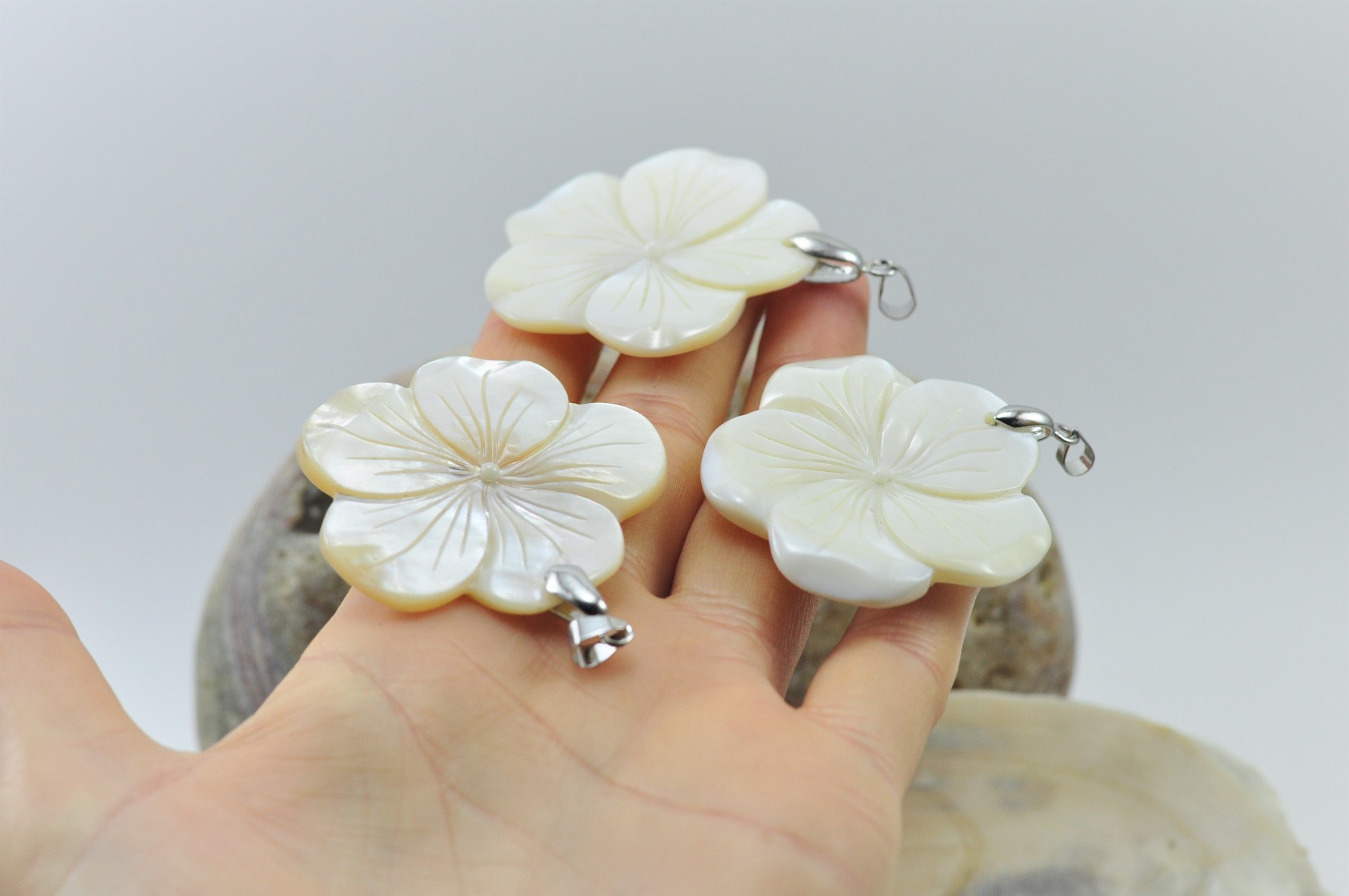 Pendente Madrepérola Flor Pendente Madrepérola Flor