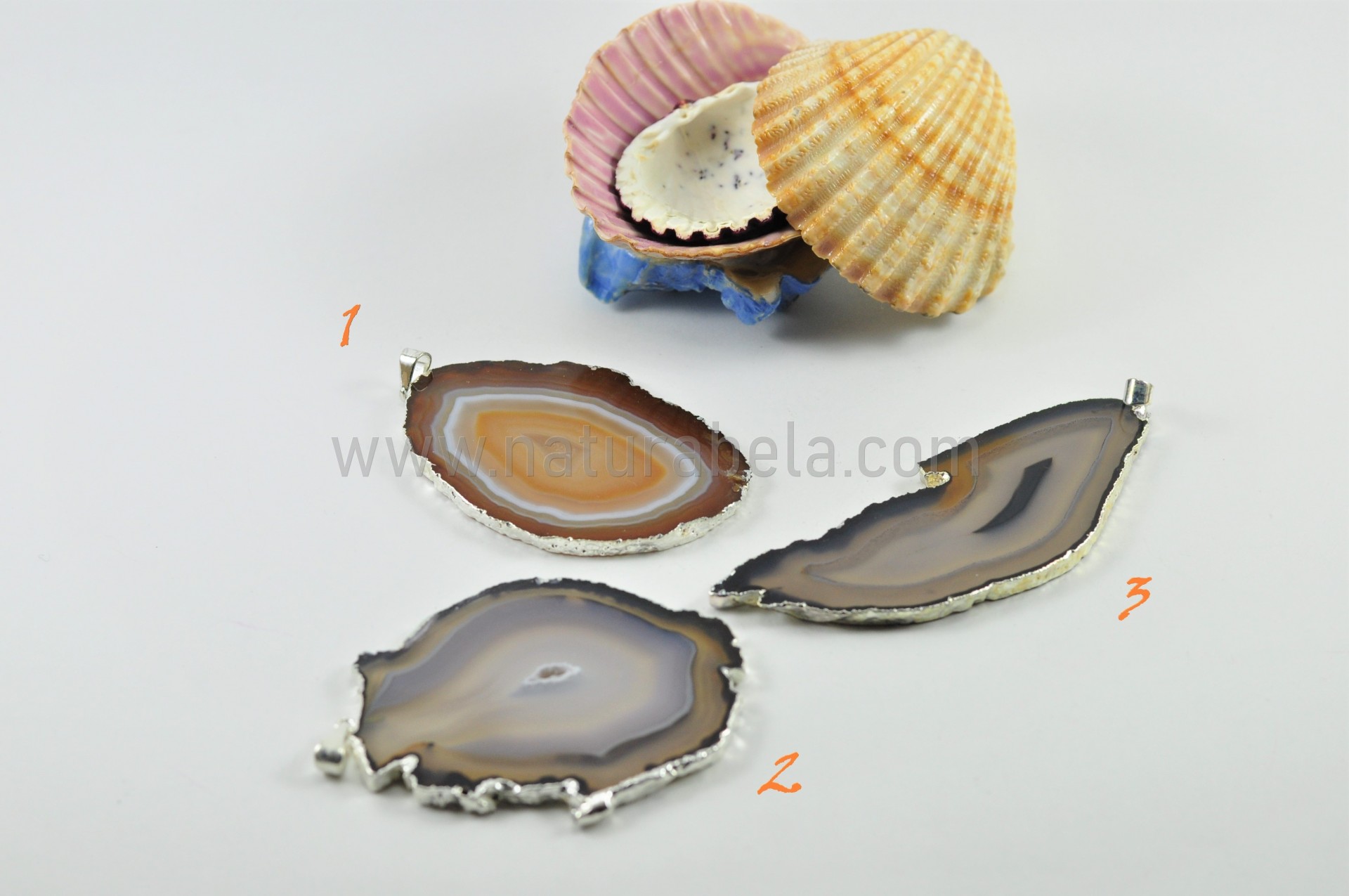 Pendente Chapa de Agata Pendente Chapa de Agata