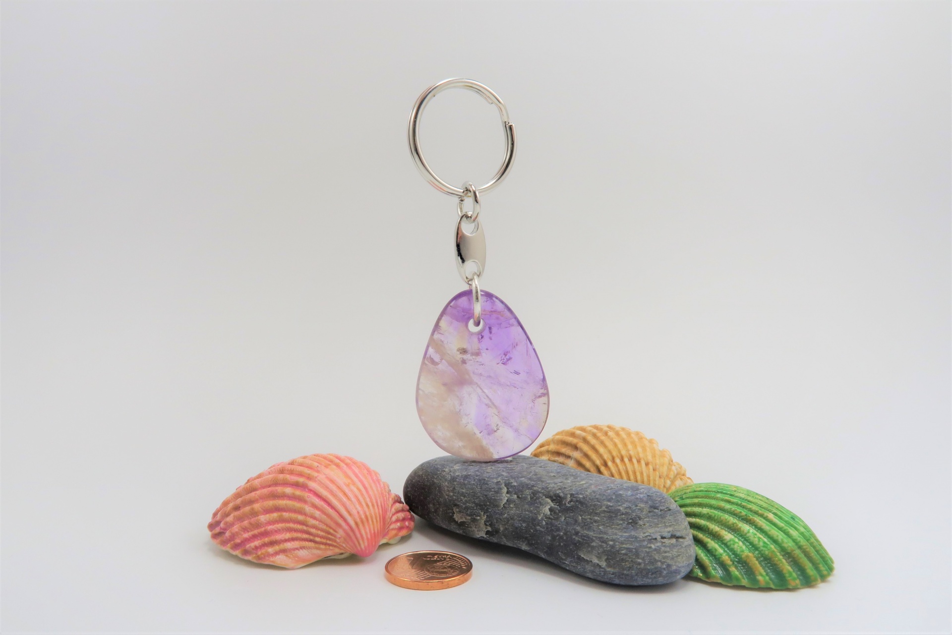 Porta-chaves Signo Peixes Ametista Porta-chaves Signo Peixes Ametista