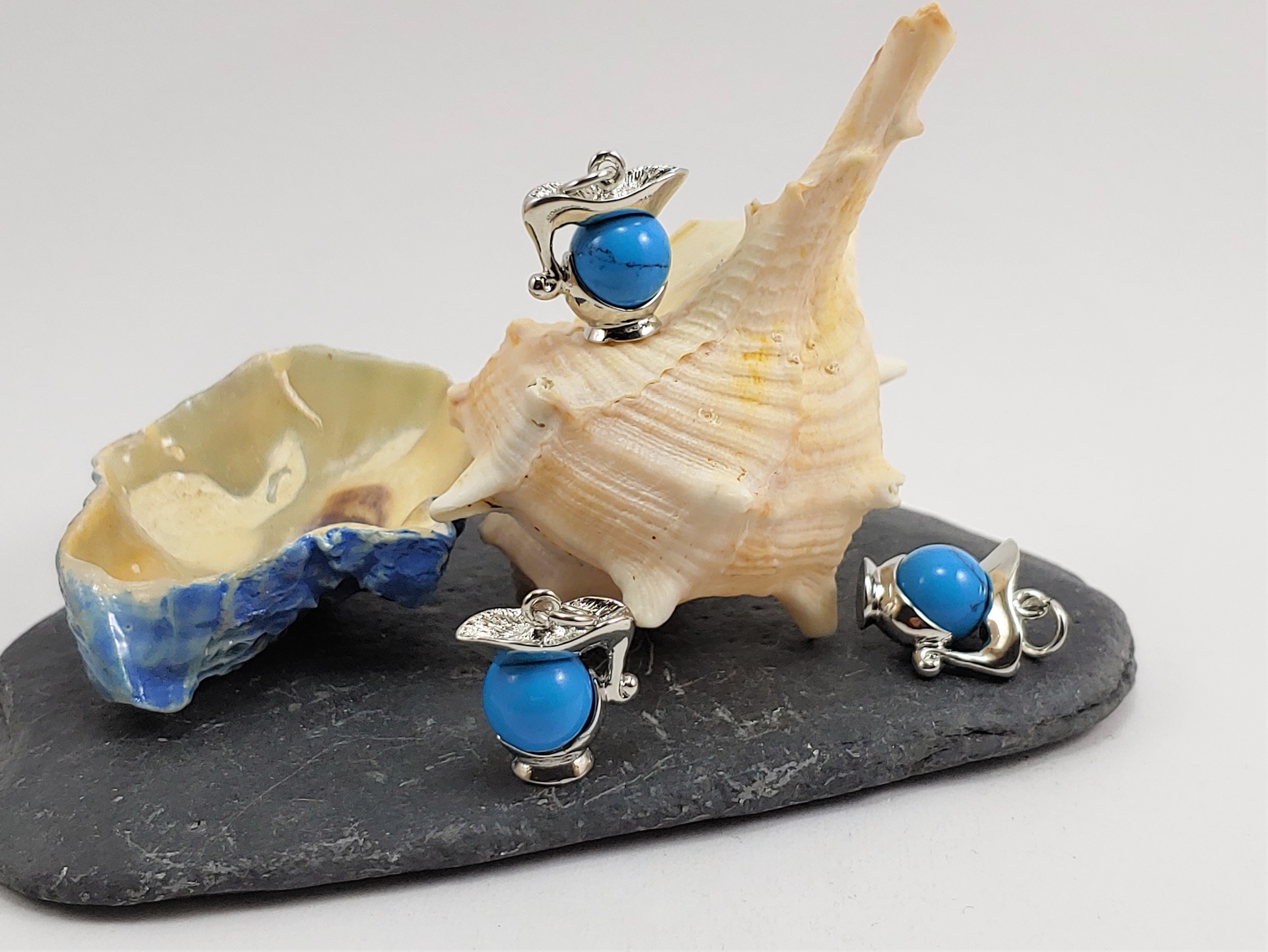 Pendente do signo Aquário com bola Pendente do signo Aquário com bola