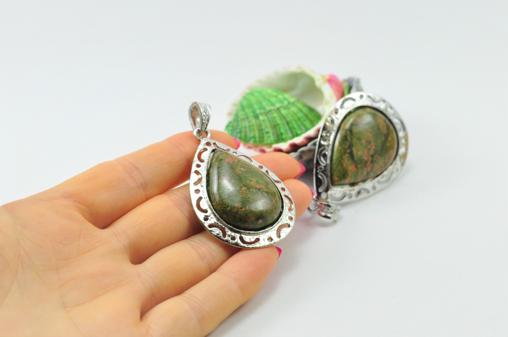 Pendente cor Prateado de Unakita Pendente cor Prateado de Unakita