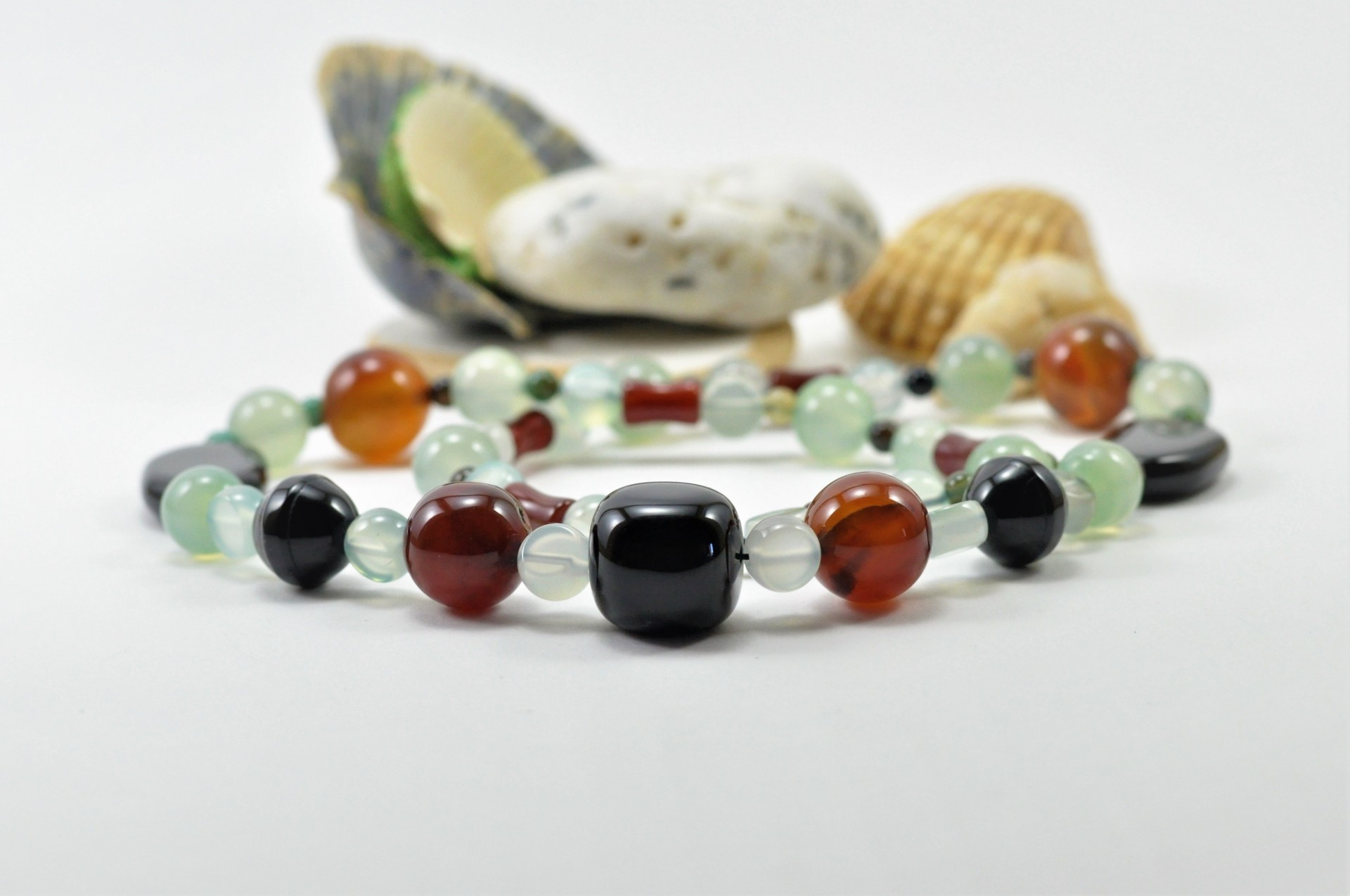 Colar de Ágata Colar de Ágata