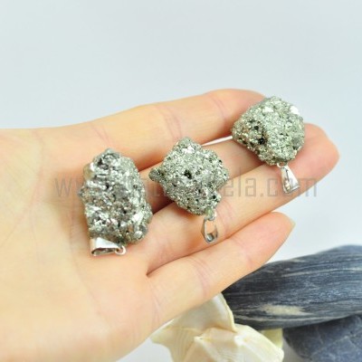 Pendente de Pirita em bruto