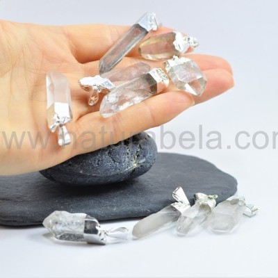 Pendente Ponta de Quartzo Cristal