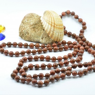 Colar pedra sol/ouro