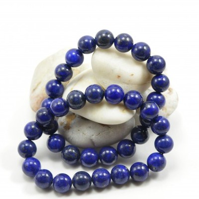 Pulseira de bolas Lapis-Lazuli