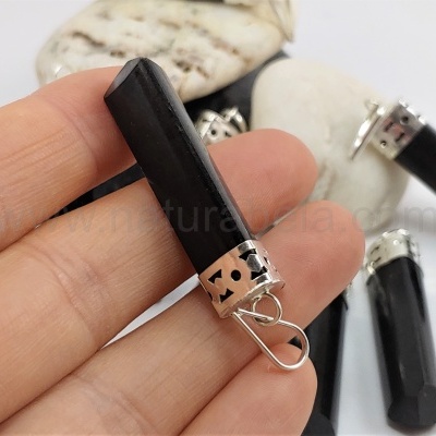 Pendente Bastão Turmalina Negra Pendente Bastão Turmalina Negra