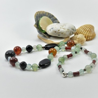 Colar de Ágata Colar de Ágata