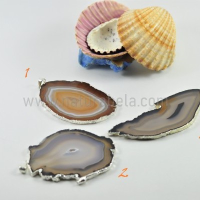 Pendente Chapa de Agata