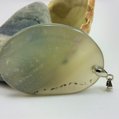 Pendente de pedra Ágata