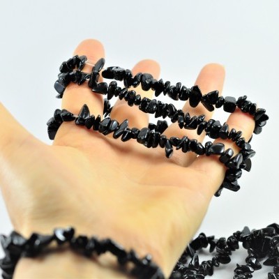 Pulseira Chip Turmalina Negra Pulseira Chip Turmalina Negra