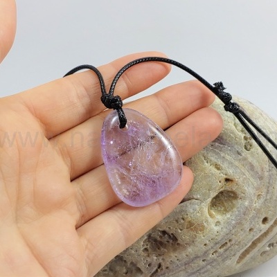 Colar com Ametista (signo Peixes)