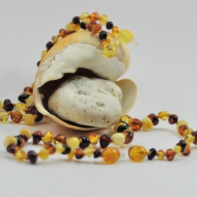 Colar para crianças de Âmbar Colar para crianças de Âmbar