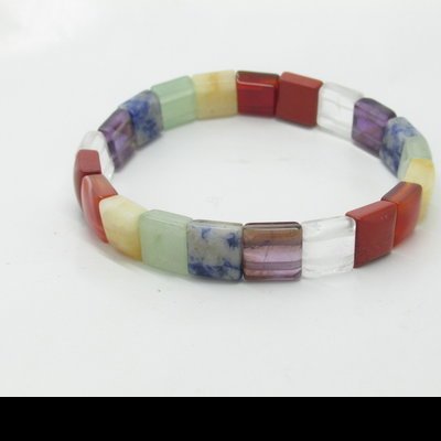 Pulseira 7 CHAKRAS aos quadrados