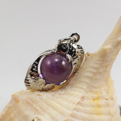 Pendente do signo Peixes com bola