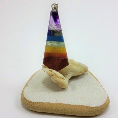 Pendente 7 Chakras Plano Pendente 7 Chakras Plano