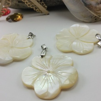 Pendente Madrepérola Flor Pendente Madrepérola Flor