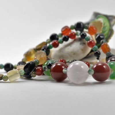 Colar de Ágata Colar de Ágata