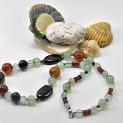 Colar de Ágata Colar de Ágata