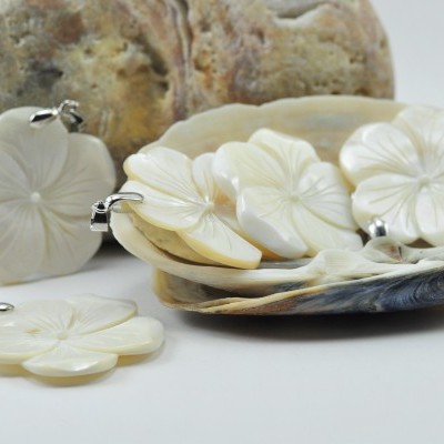 Pendente Madrepérola Flor Pendente Madrepérola Flor