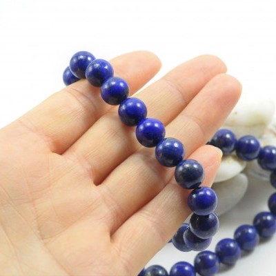 Pulseira de bolas Lapis-Lazuli