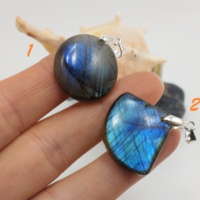 Pendente Labradorite RL Prata
