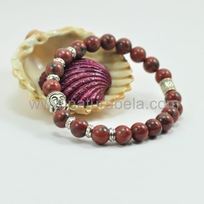 Pulseiras Buda Jaspe Pulseiras Buda Jaspe