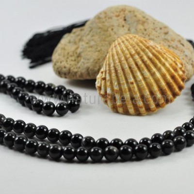JapaMala Turmalina Negra 6 mm