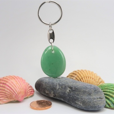 Porta-chaves Signo Sagitário Quartzo Verde