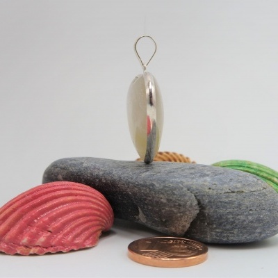 Pendente Coração em prata com Quartzo Rutilado