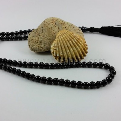 JapaMala Turmalina Negra 6 mm