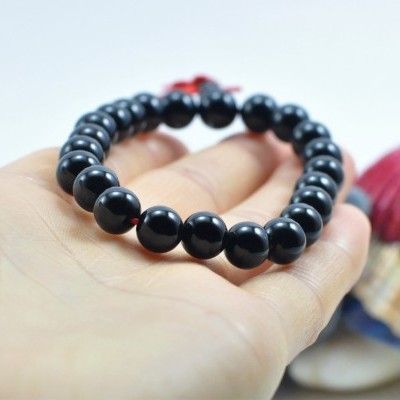 Pulseira Mala Tibetano de Ágata Negra Pulseira Mala Tibetano de Ágata Negra