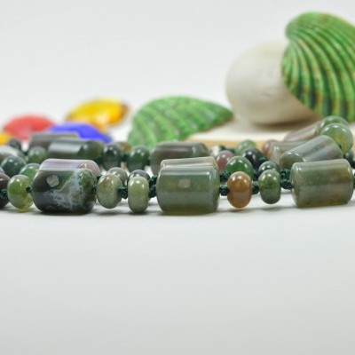 Colar de Ágata Verde