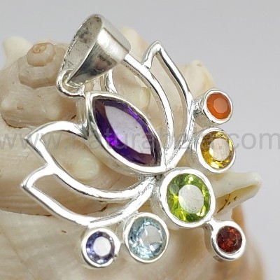 Pendente Flor de Lótus CHACRAS