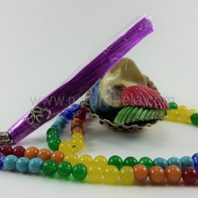 JapaMala 7 Chakras com Mantra e Símbolo OM