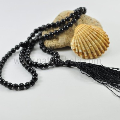 JapaMala Turmalina Negra 6 mm