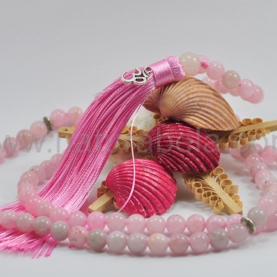 JAPAMALA de quartzo rosa