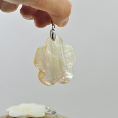 Pendente Madrepérola Flor Pendente Madrepérola Flor