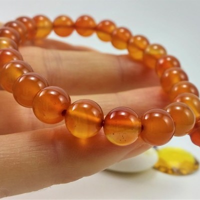 Pulseira Mala Tibetano de Ágata Carneola