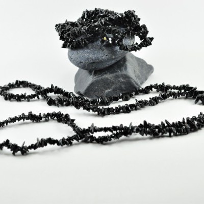 Colar de Turmalina Negra