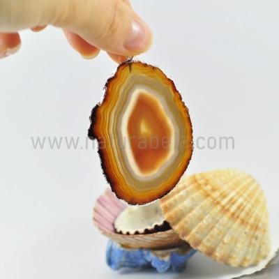 Pendente Chapa de Agata Pendente Chapa de Agata